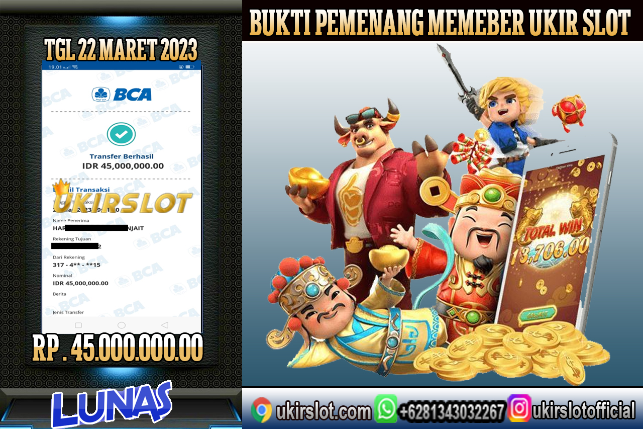 Bukti Kemenangan Bermain Slot Game Online