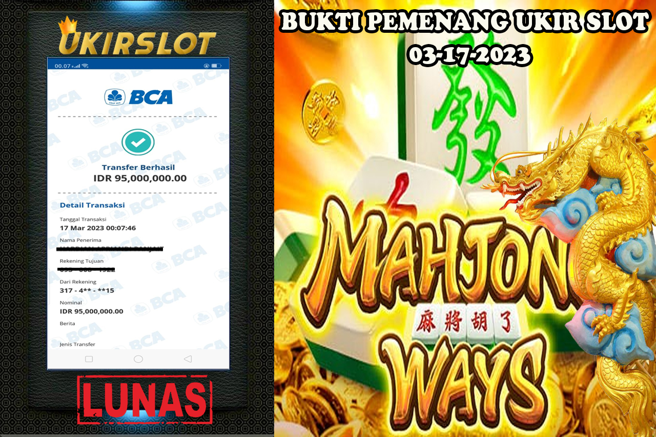 Bukti Kemenangan Bermain Slot Online Mahjong Ways 2