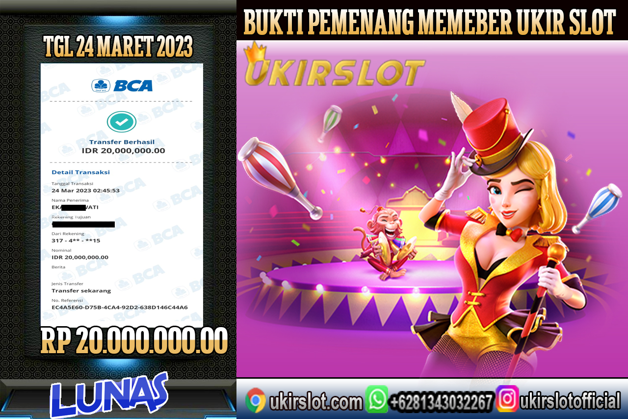 Bukti Kemenangan Bermain Slot Game Online