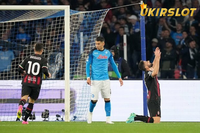 Hasil Napoli vs AC Milan: Skor 1-1 (Agg. 1-2)