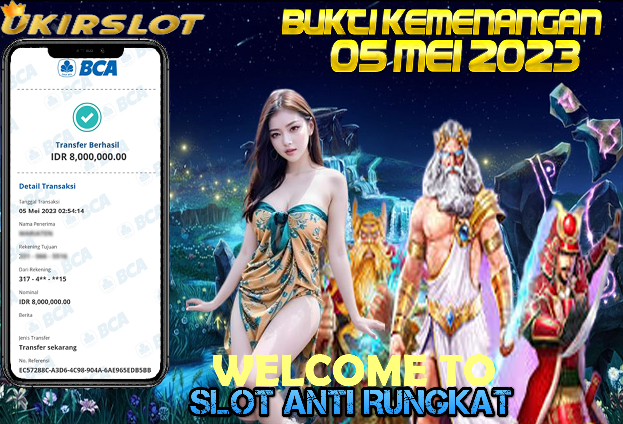 Bukti Kemenangan Bermain Slot Game Online PG SOFT