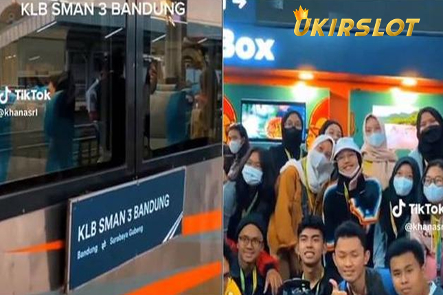 Momen Seru Study Tour SMA 3 Bandung Naik Kereta Luar Biasa Ini Viral