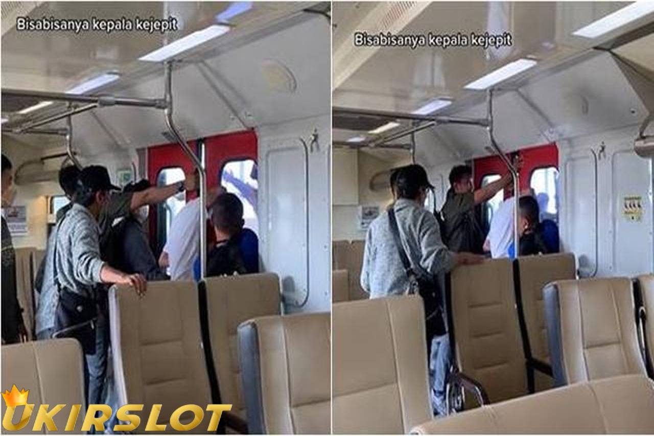 Viral, Detik-Detik Kepala Penumpang Terjepit Pintu Kereta Bandara YIA Ini Bikin Panik