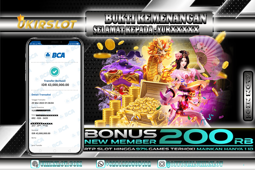 Bukti Kemenangan Bermain Slot Online PG SOFT