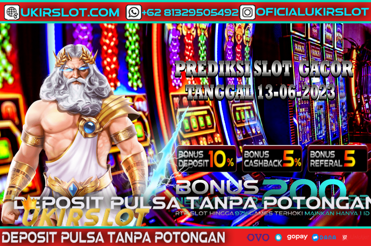 Prediksi Slot Gacor 13 JUNI 2023