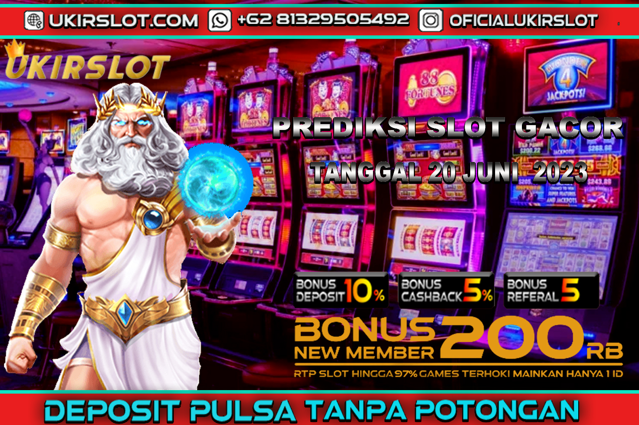 Prediksi Slot Gacor 20 JUNI 2023