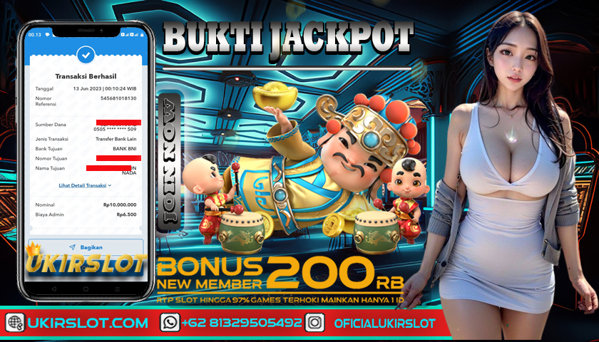 Bukti Kemenangan Bermain Slot Online