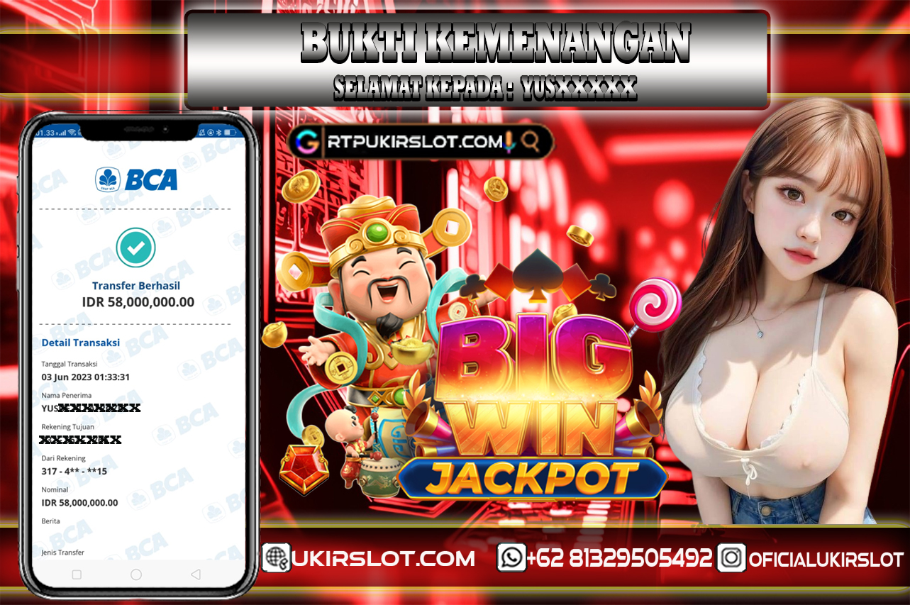 Bukti Kemenangan Bermain Slot Online PG SOFT