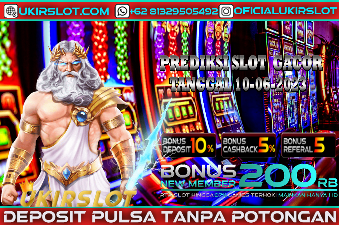 Prediksi Slot Gacor 10 JUNI 2023