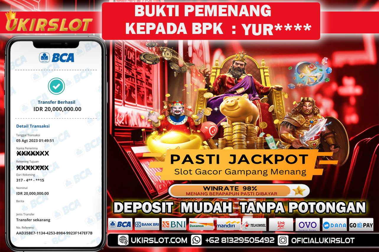 Bukti Kemenangan Bermain Slot Game Online