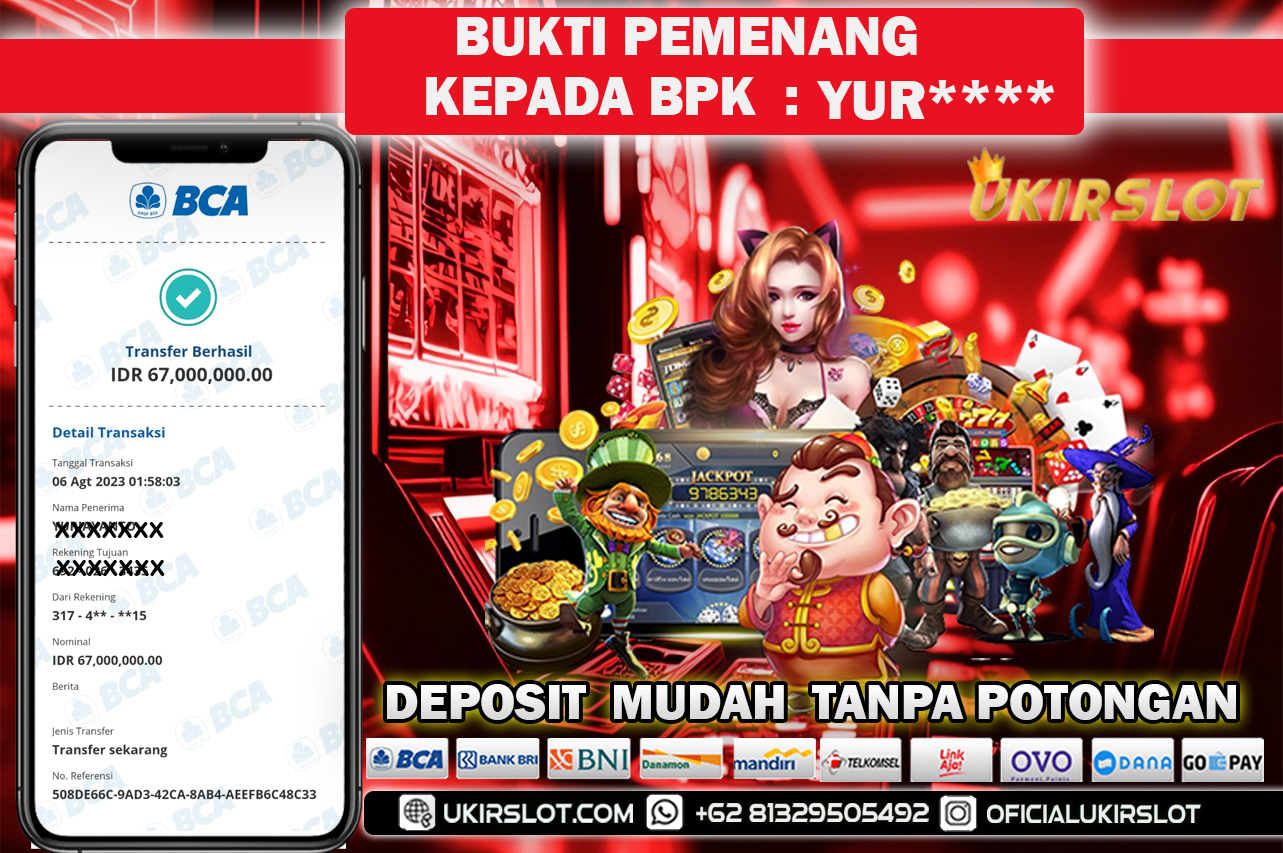 Bukti Kemenangan Bermain Slot Game Online