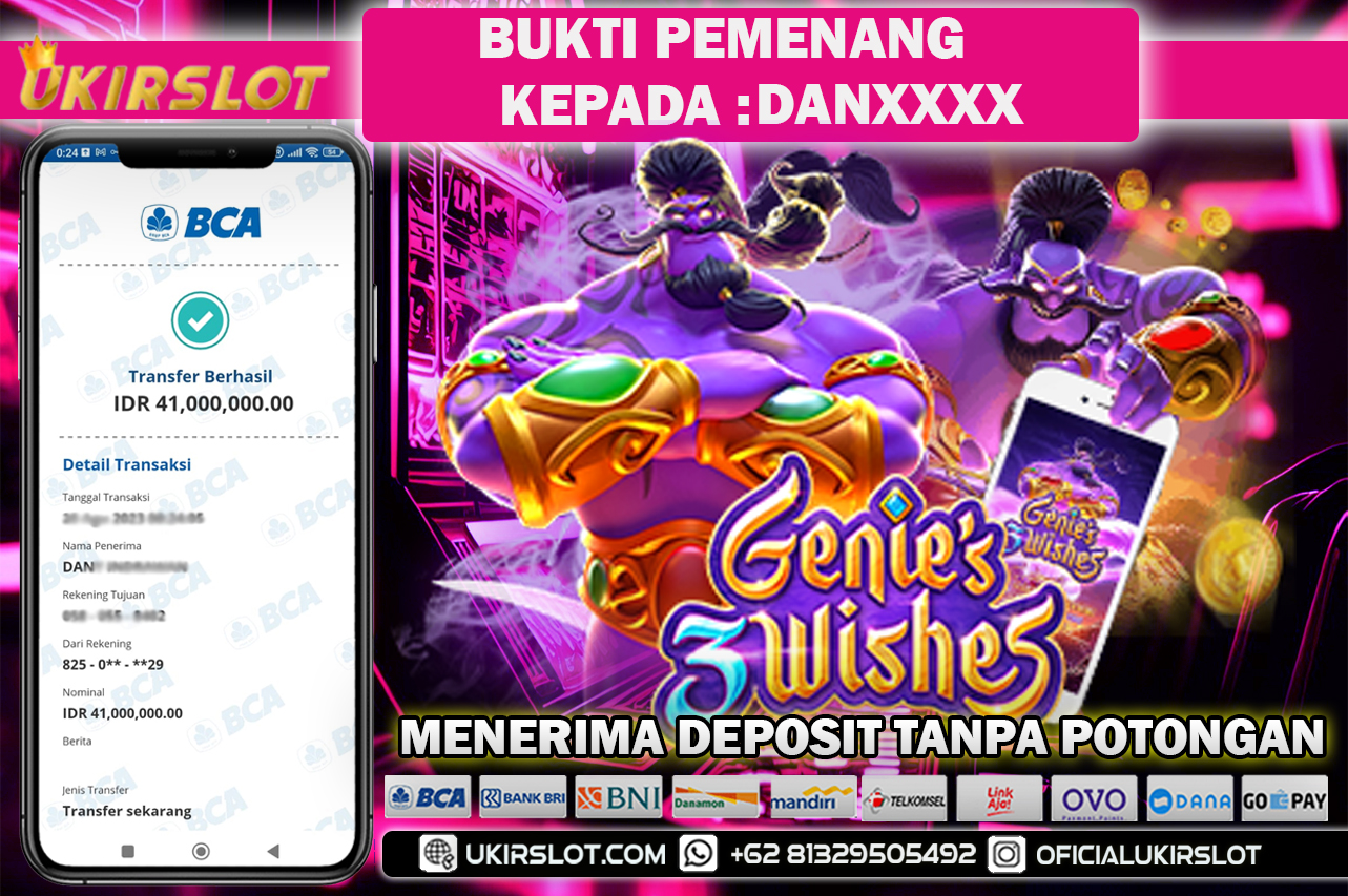 Bukti Kemenangan Bermain Slot Game