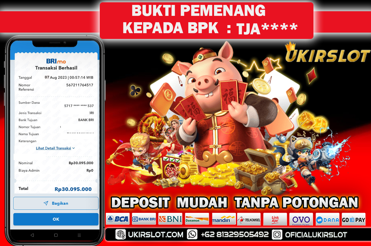 Bukti Kemenangan Bermain Slot Game Online