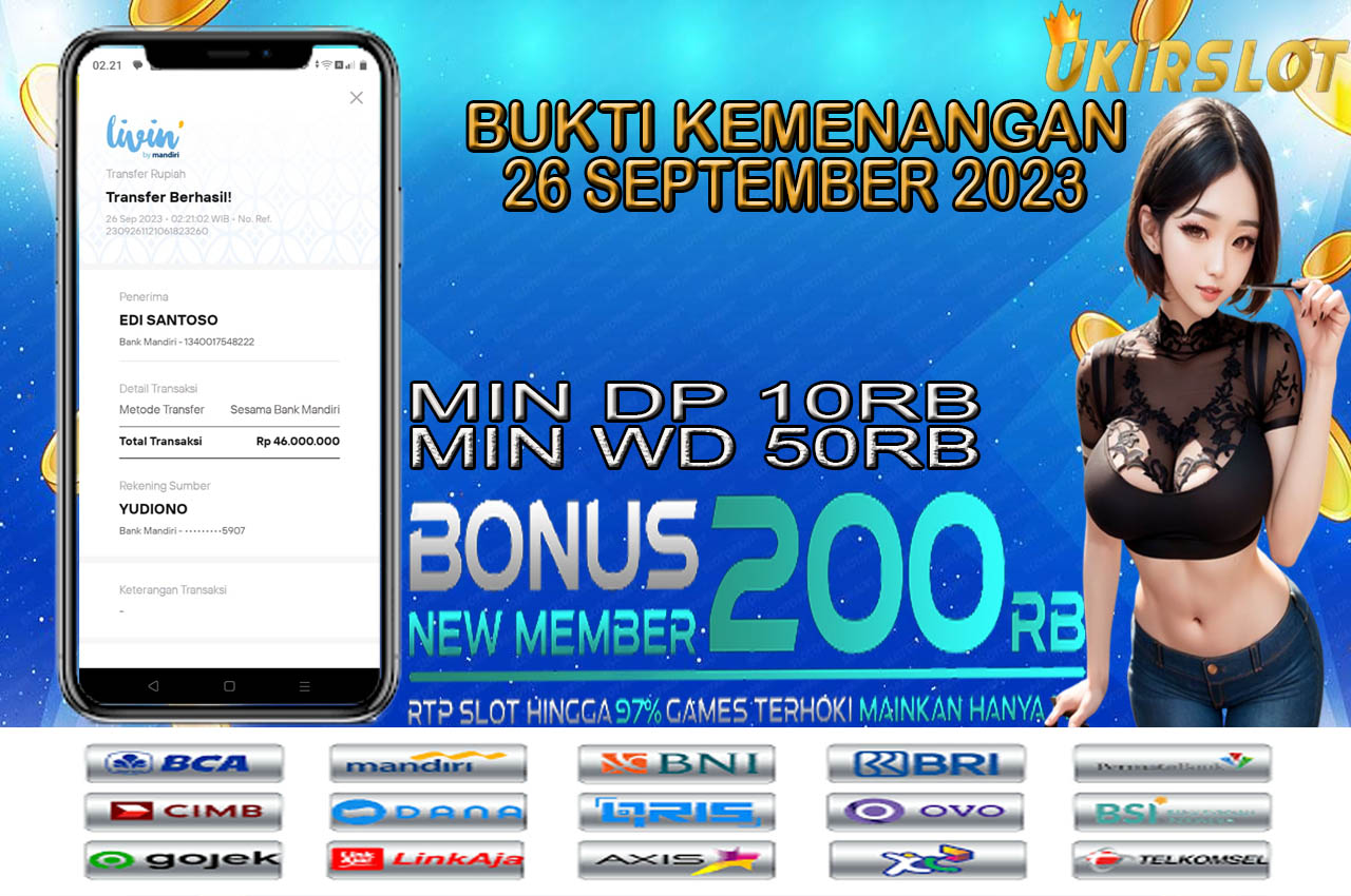 Bukti Kemenangan Bermain Slot Game