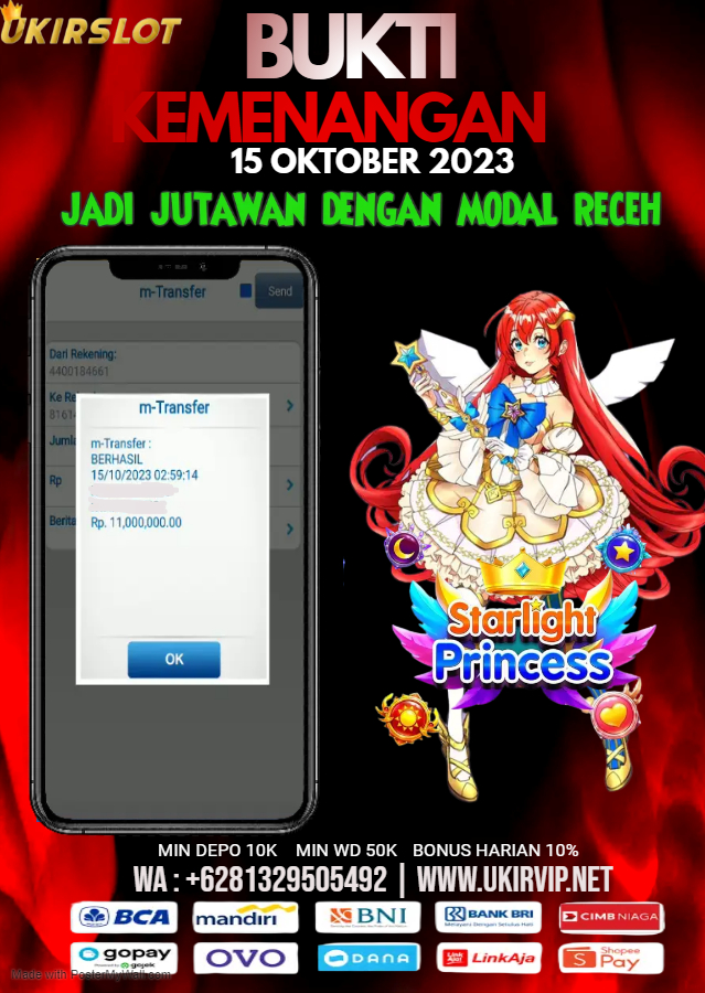 Bukti Kemenangan Bermain Slot Game