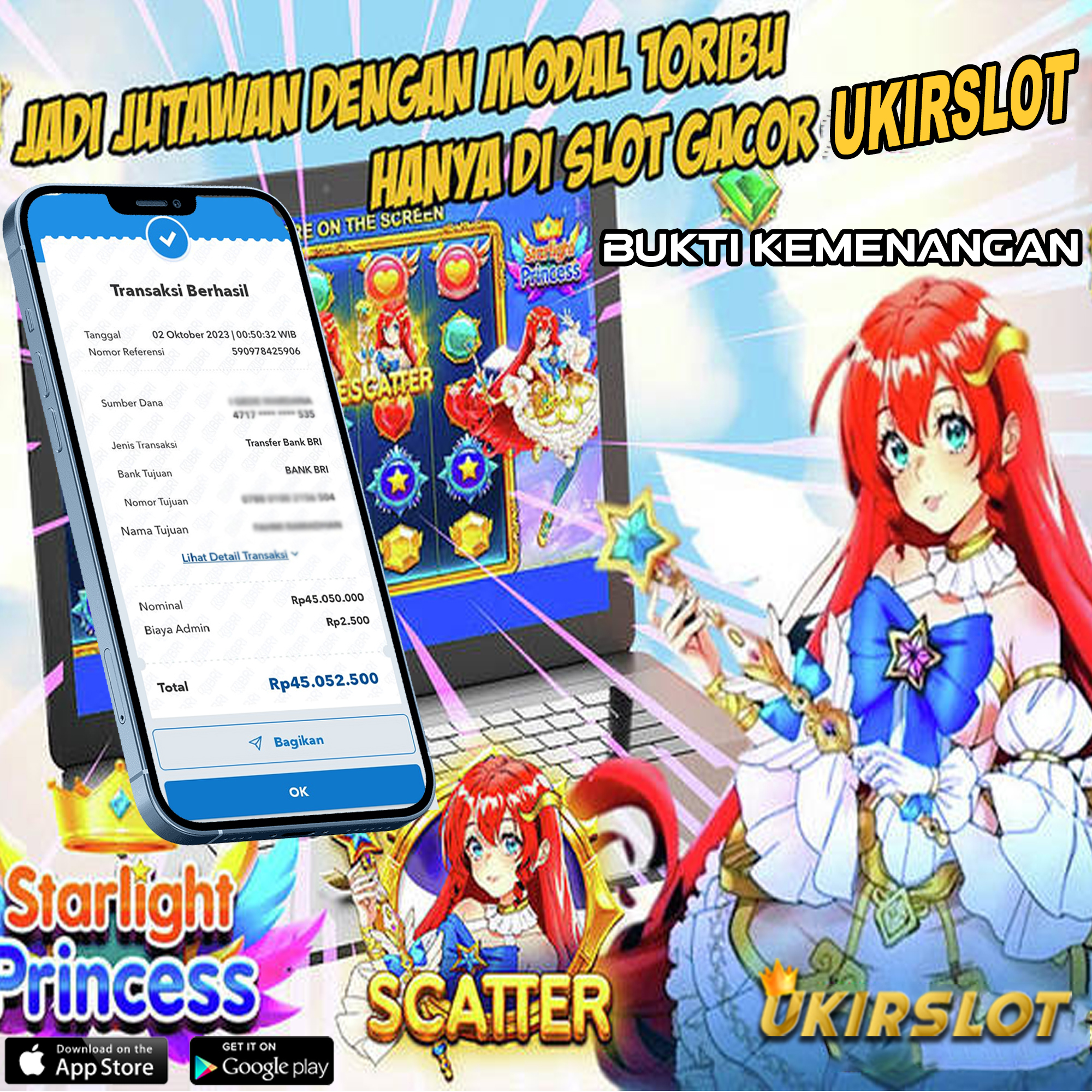 Bukti Kemenangan Bermain Slot Game