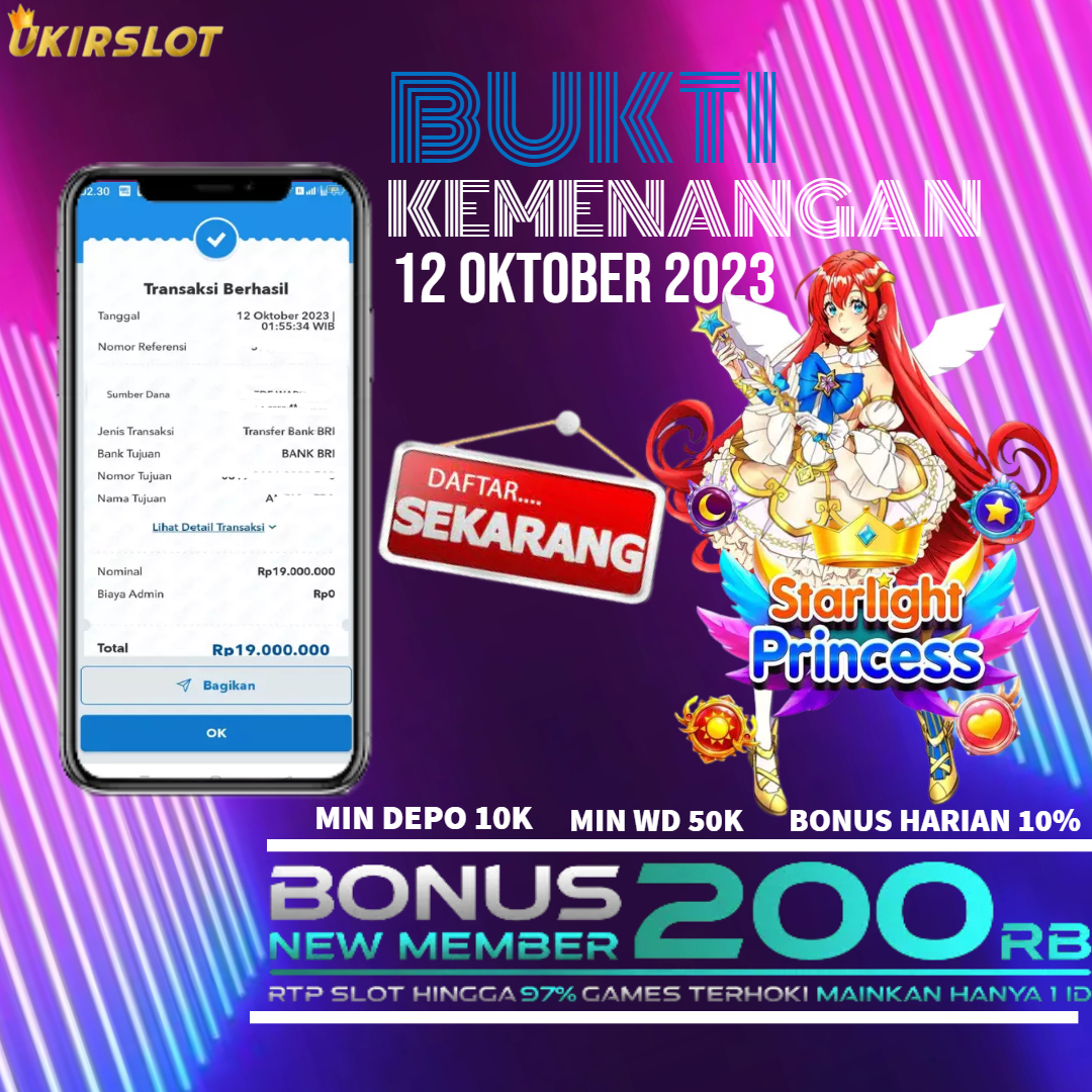 Bukti Kemenangan Bermain Slot Game