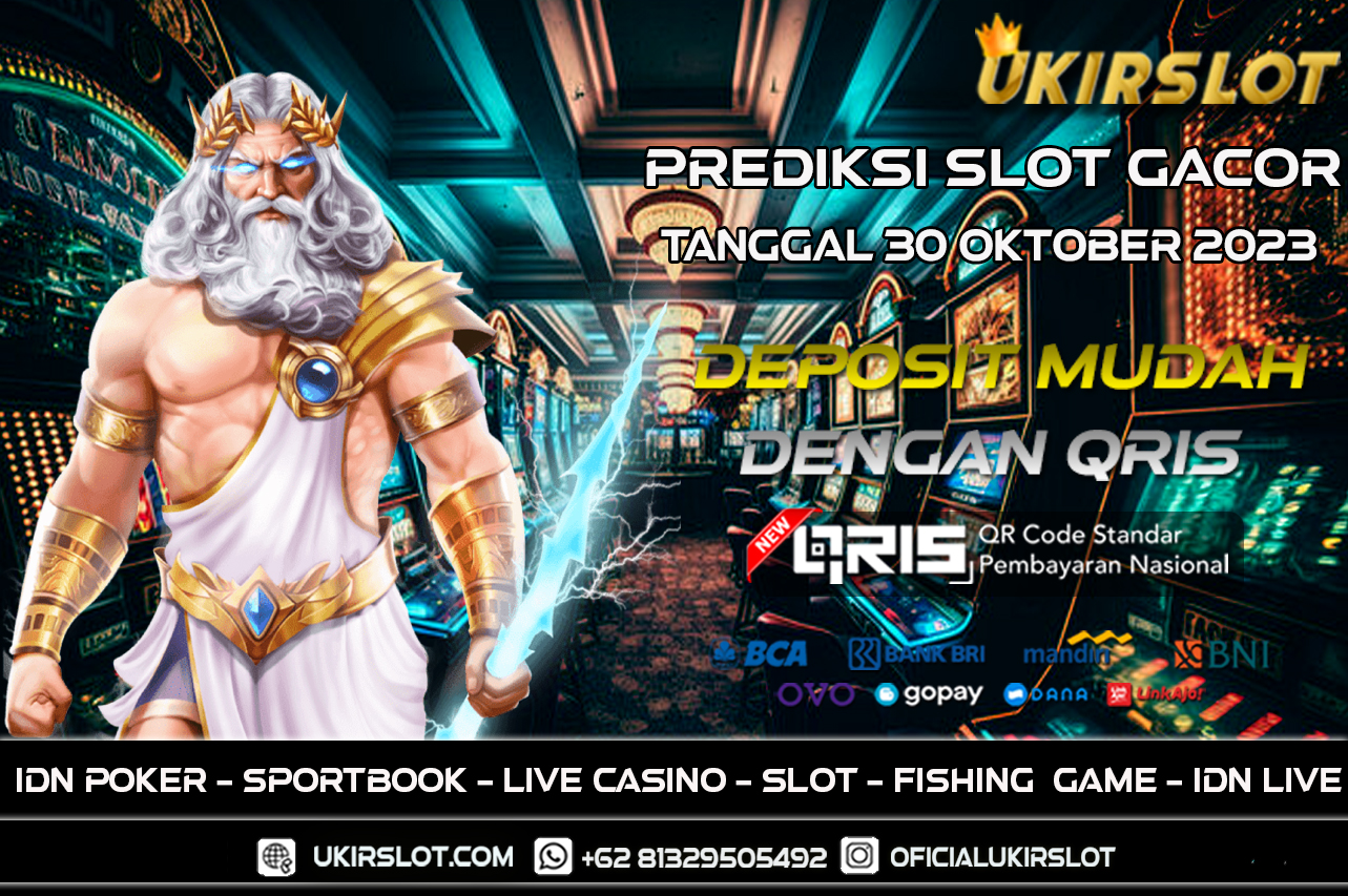 Prediksi Slot Online Gacor 30 OKTOBER 2023