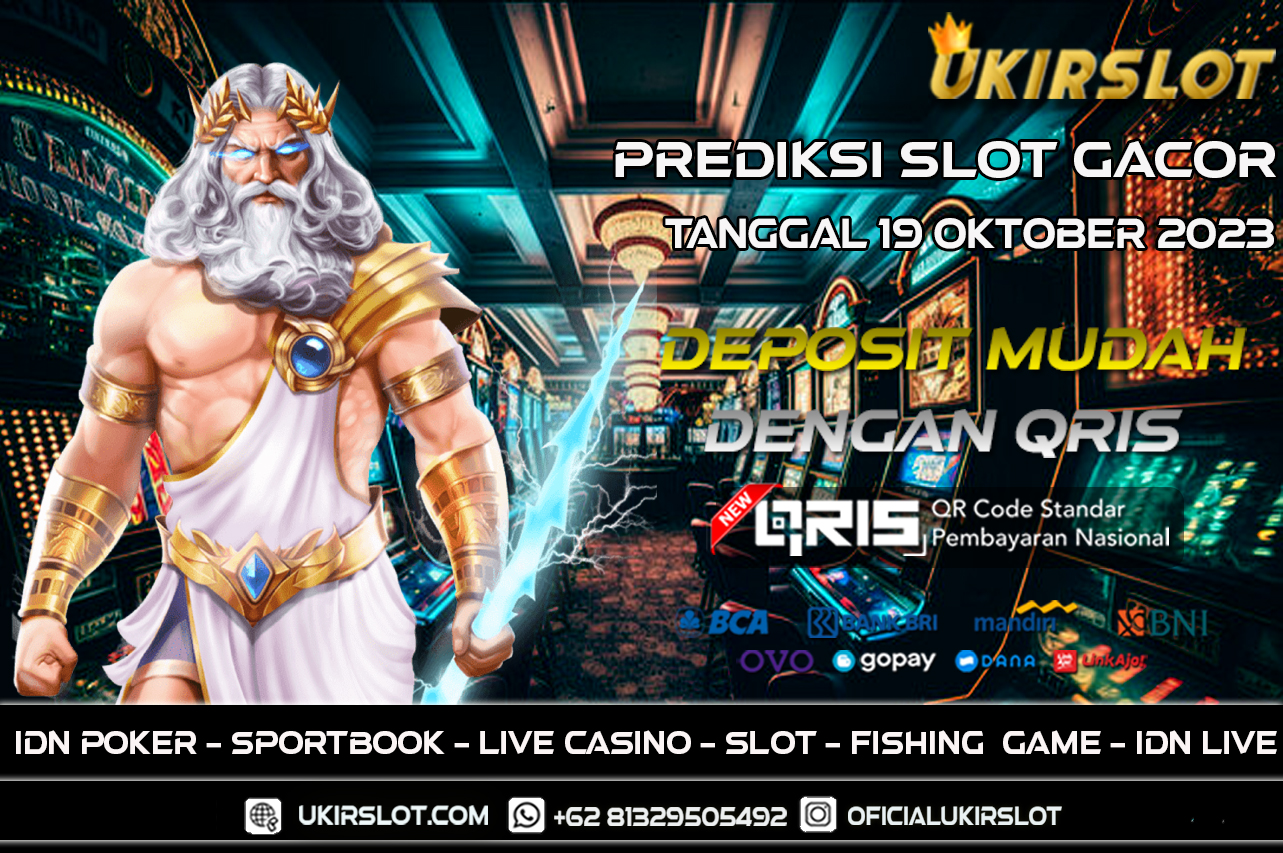 Prediksi Slot Online Gacor 19 OKTOBER 2023