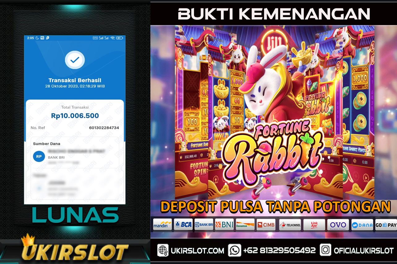 Bukti Kemenangan Bermain Slot Game