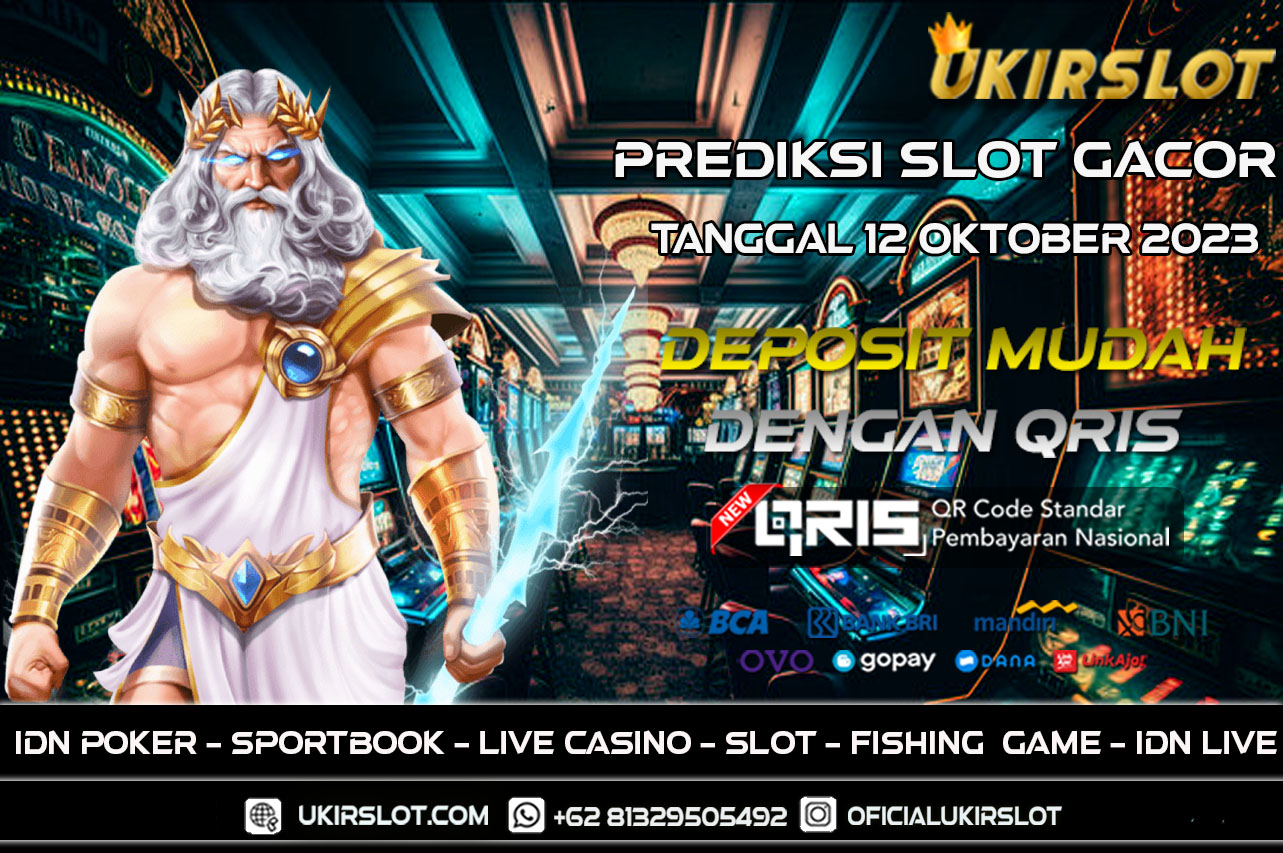 Prediksi Slot Online Gacor 12 OKTOBER 2023