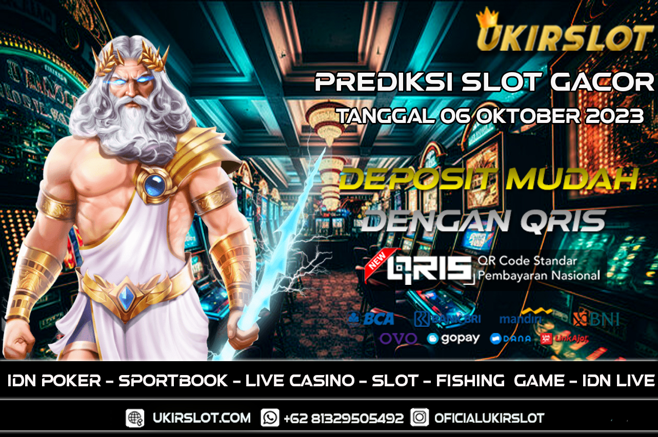 Prediksi Game Slot Online Gacor 06 OKTOBER 2023