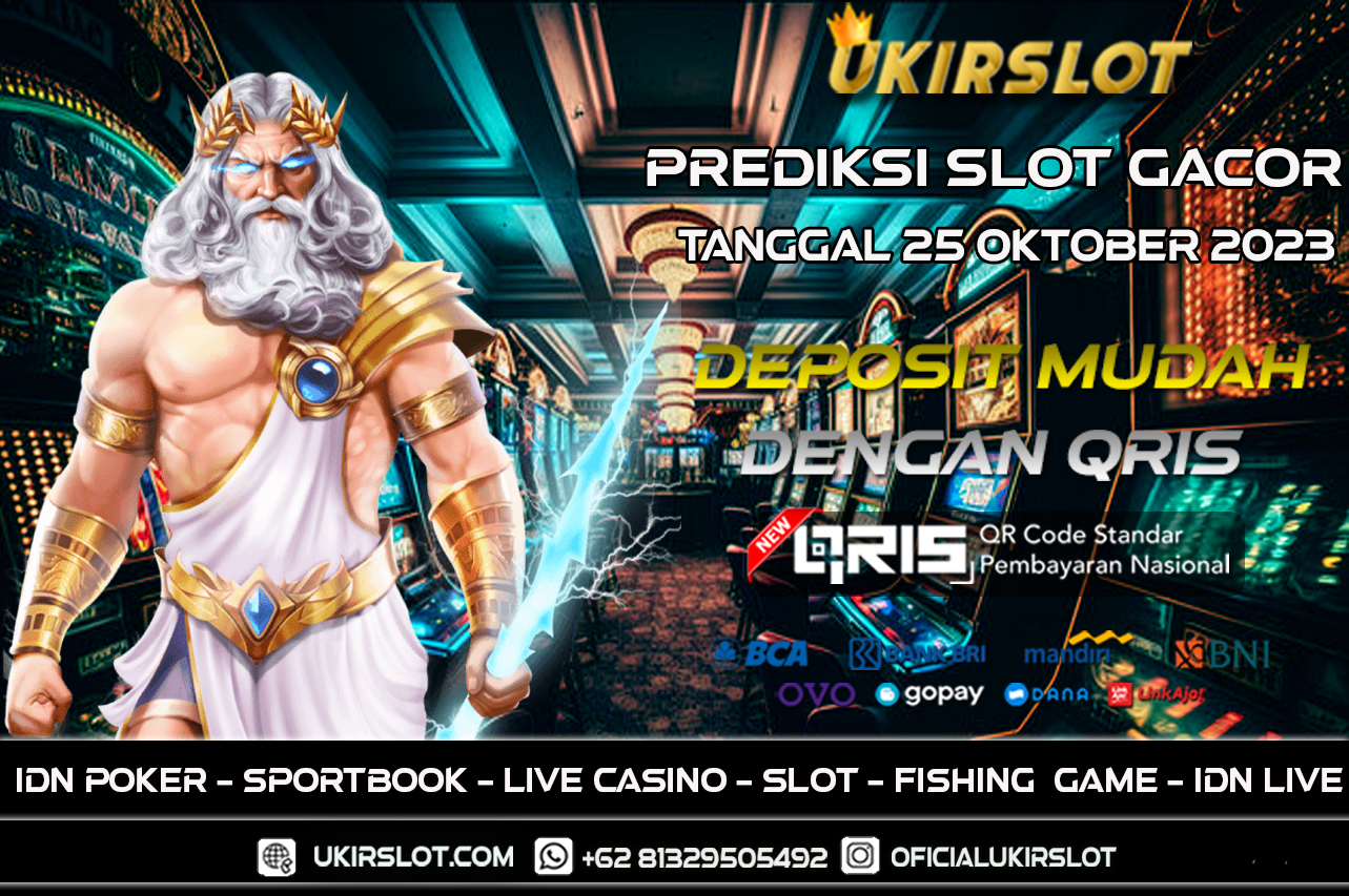 Prediksi Slot Online Gacor 25 OKTOBER 2023