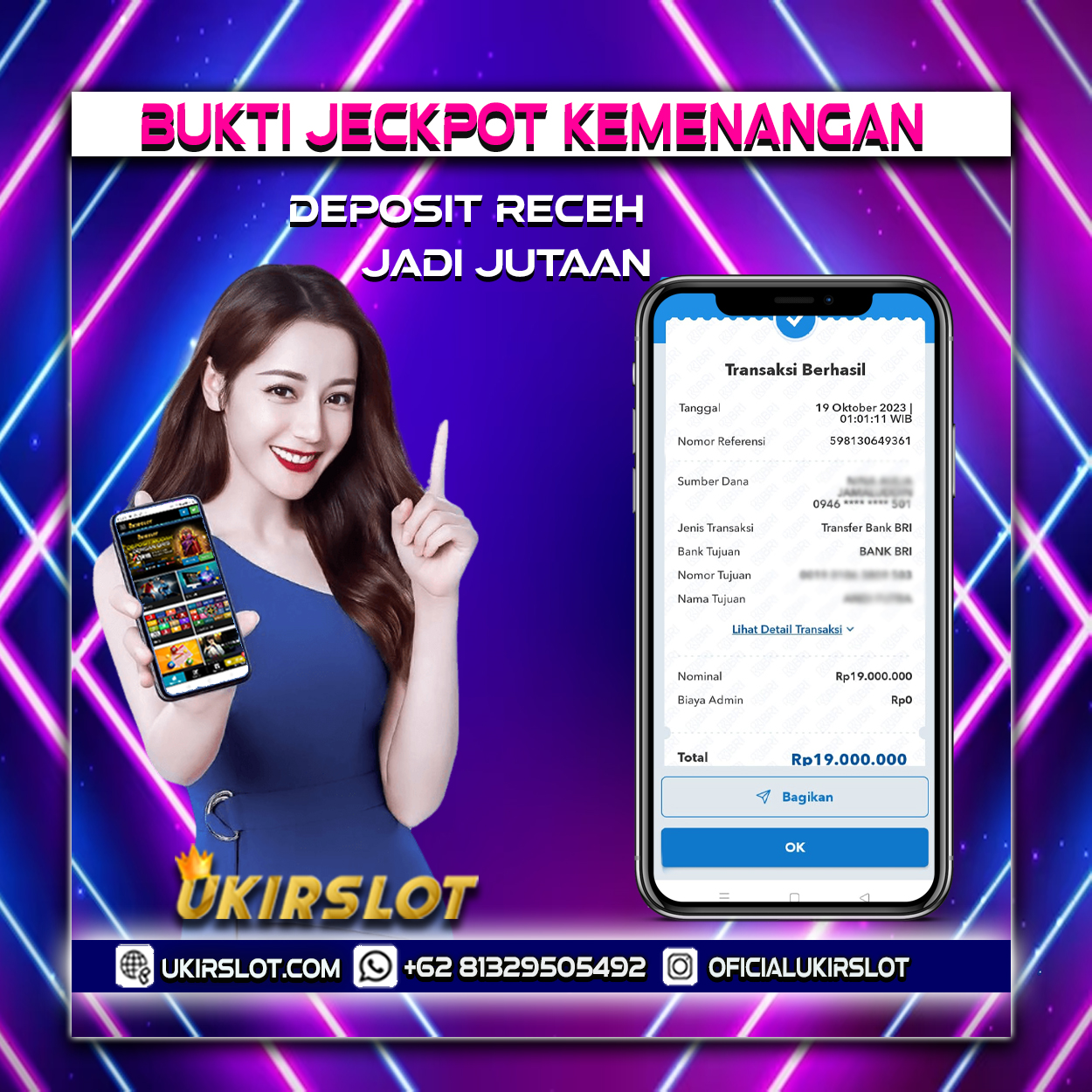 Bukti Kemenangan Bermain Slot Game