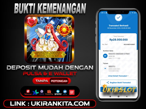 Bukti Kemenangan Bermain Slot Game