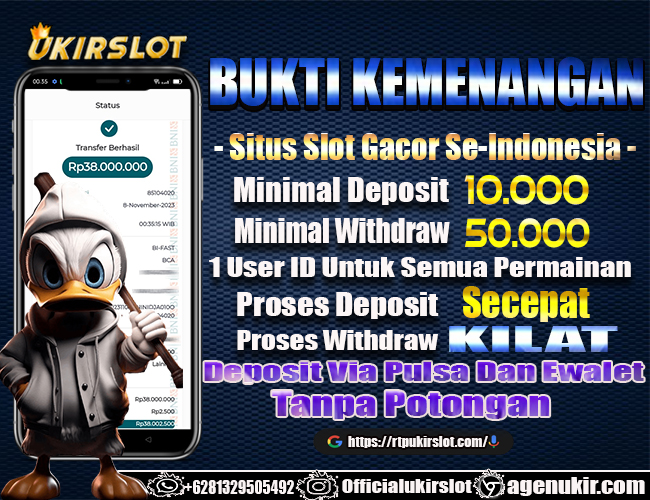 Bukti Kemenangan Bermain Slot Game