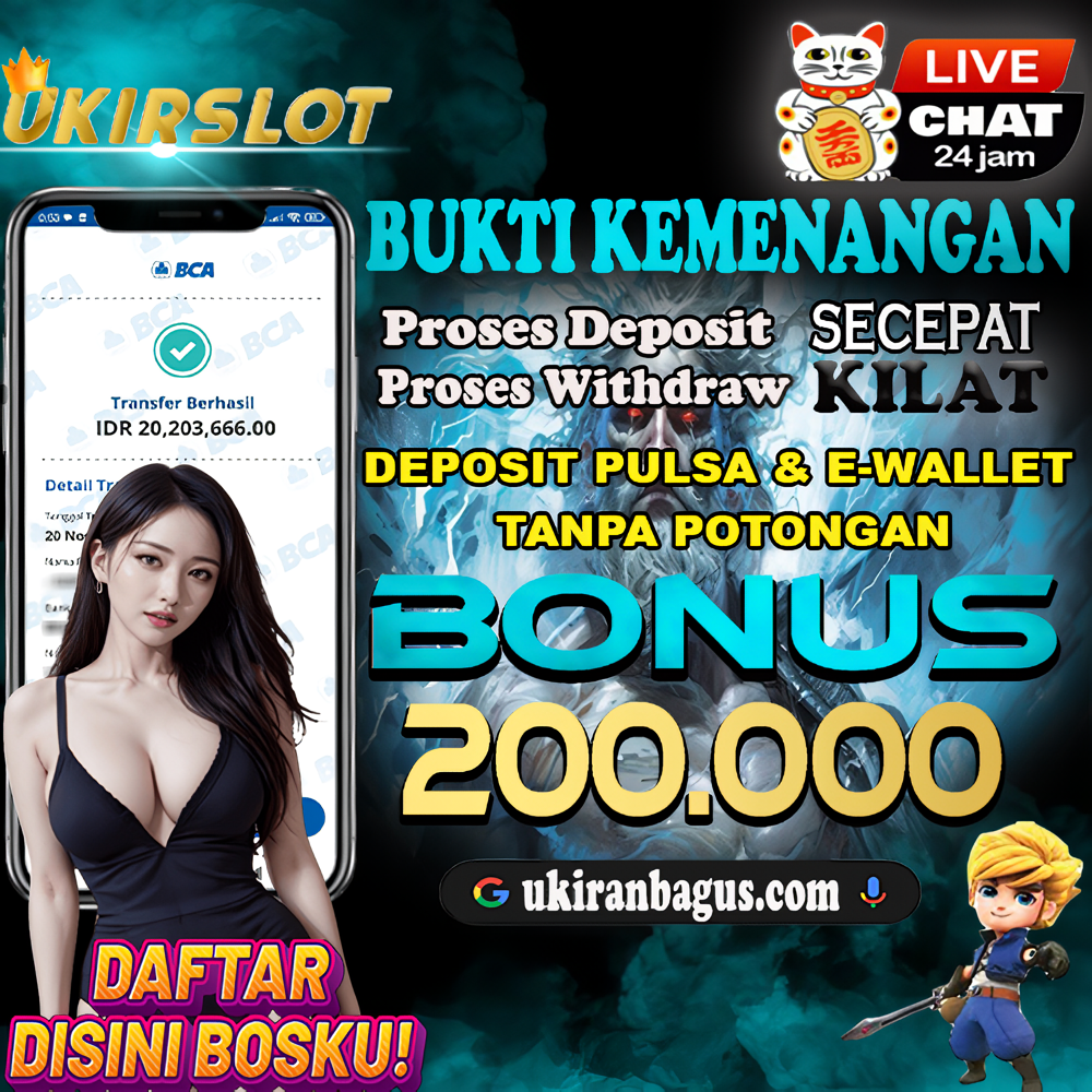 Bukti Kemenangan Bermain Slot Game Tanggal 20 November 2023