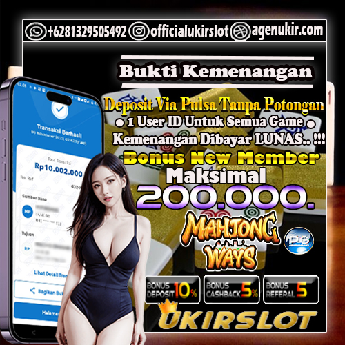 Bukti Kemenangan Bermain Slot Game