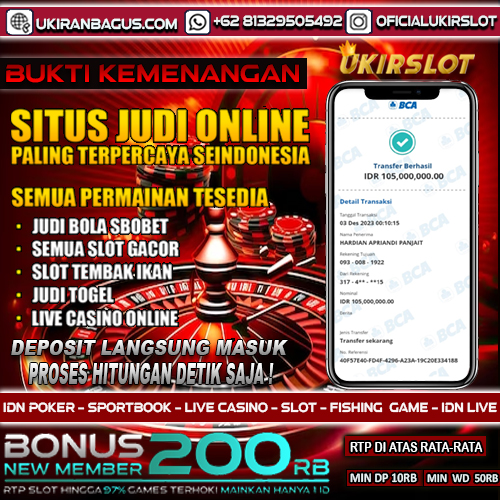 Bukti Kemenangan Slot Game Tanggal 03 DESEMBER 2023