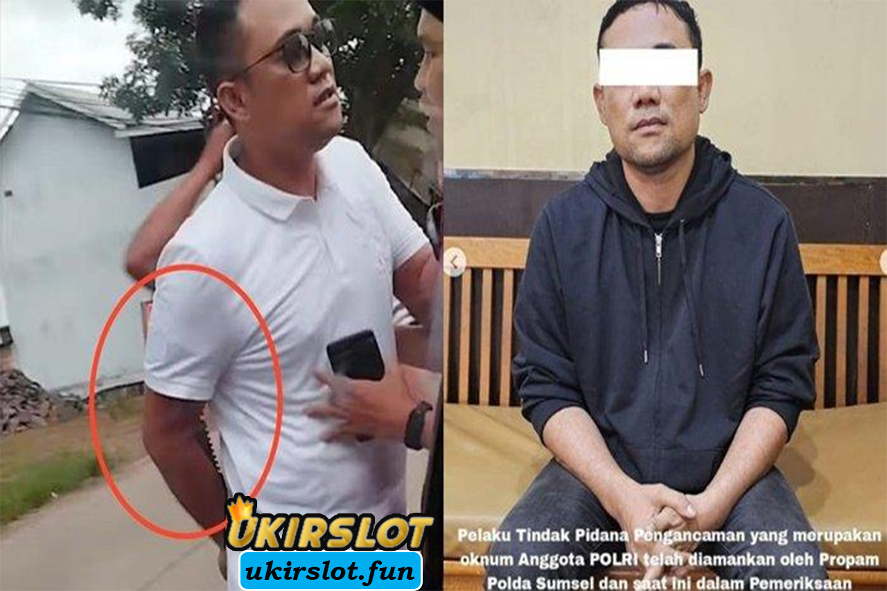 Viral Aksi Arogan Oknum Polisi Ancam Pengendara Pakai Senjata Tajam di Palembang