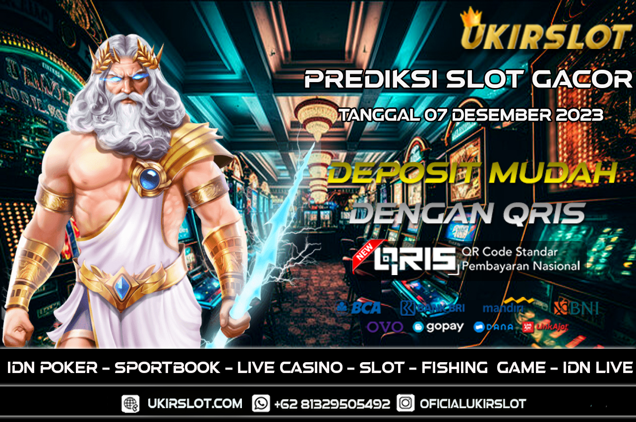 Prediksi Slot Online Gacor 07 DESEMBER 2023