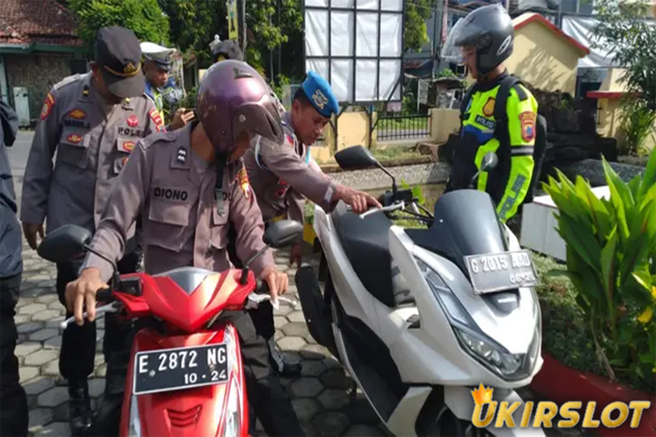 Razia Knalpot Brong Sepeda Motor Milik Polisi di Pemalang, Ini Hasilnya