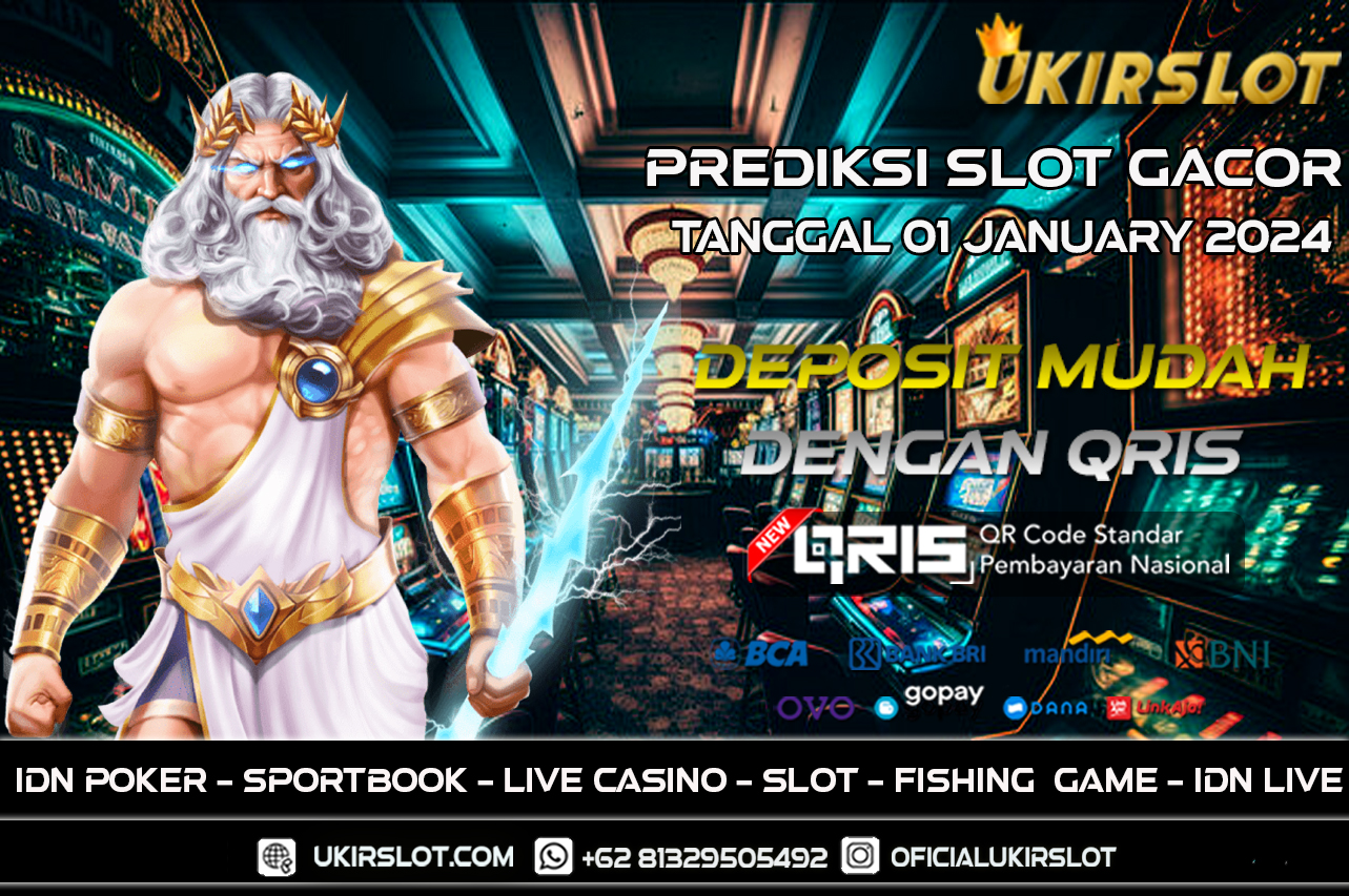 Prediksi Slot Online Gacor 01 JANUARY 2024