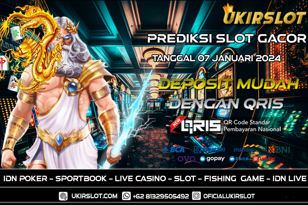 Prediksi Slot Online Gacor 07 Januari 2024