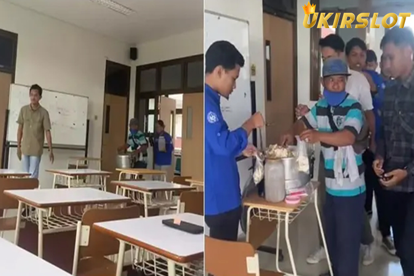 Viral Dosen Traktir Mahasiswanya Siomay, Sang Penjual Ikut ke Kelas