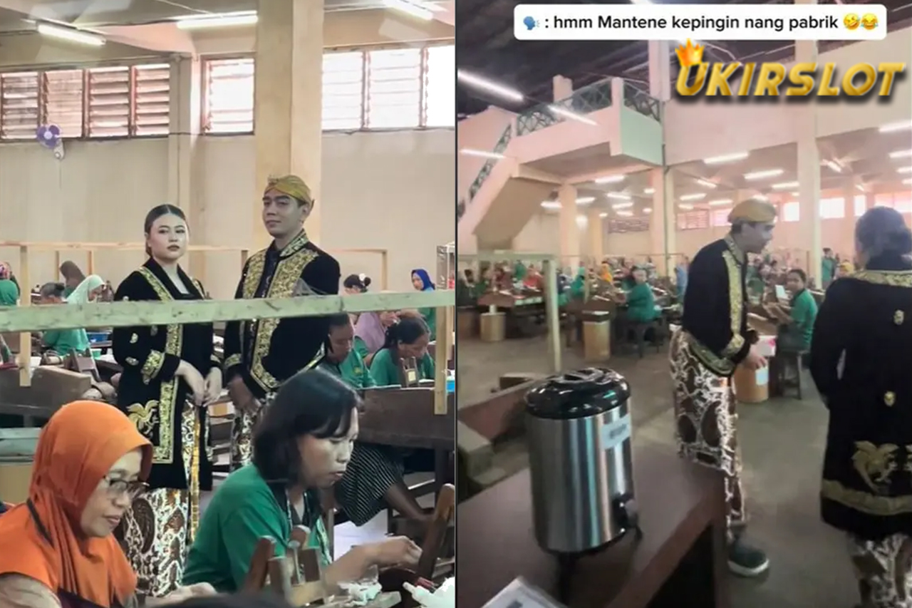 Viral Pasangan Kekasih Jalani Prewedding di Dalam Pabrik, Bertema Gadis Kretek