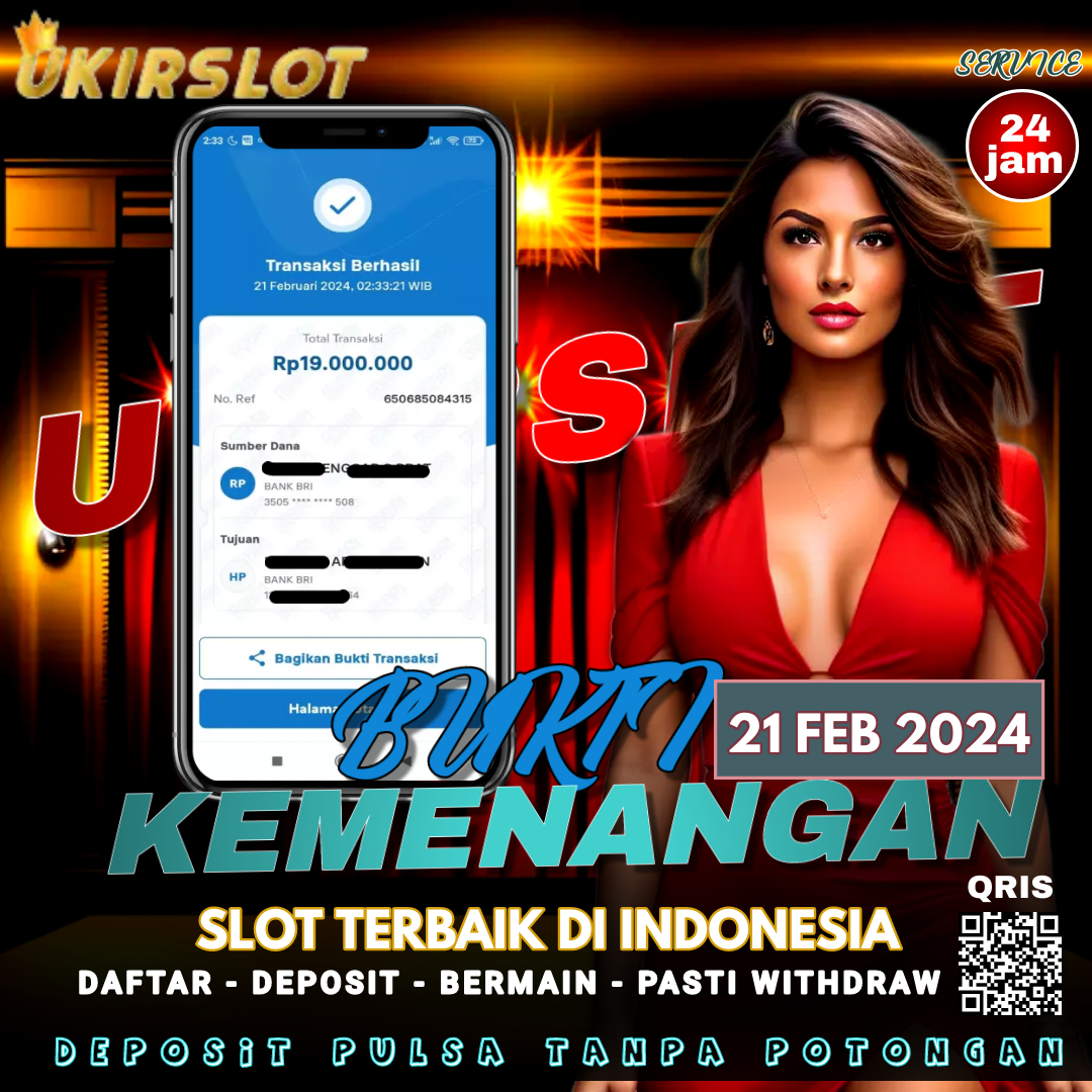 Bukti Kemenangan Slot Game Tanggal 21 Februari 2024