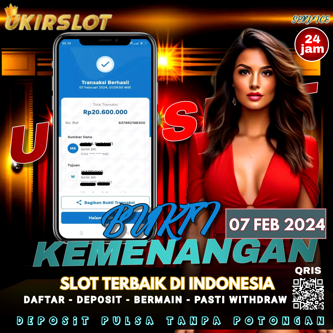 Bukti Kemenangan Slot Game Tanggal 07 Februari 2024