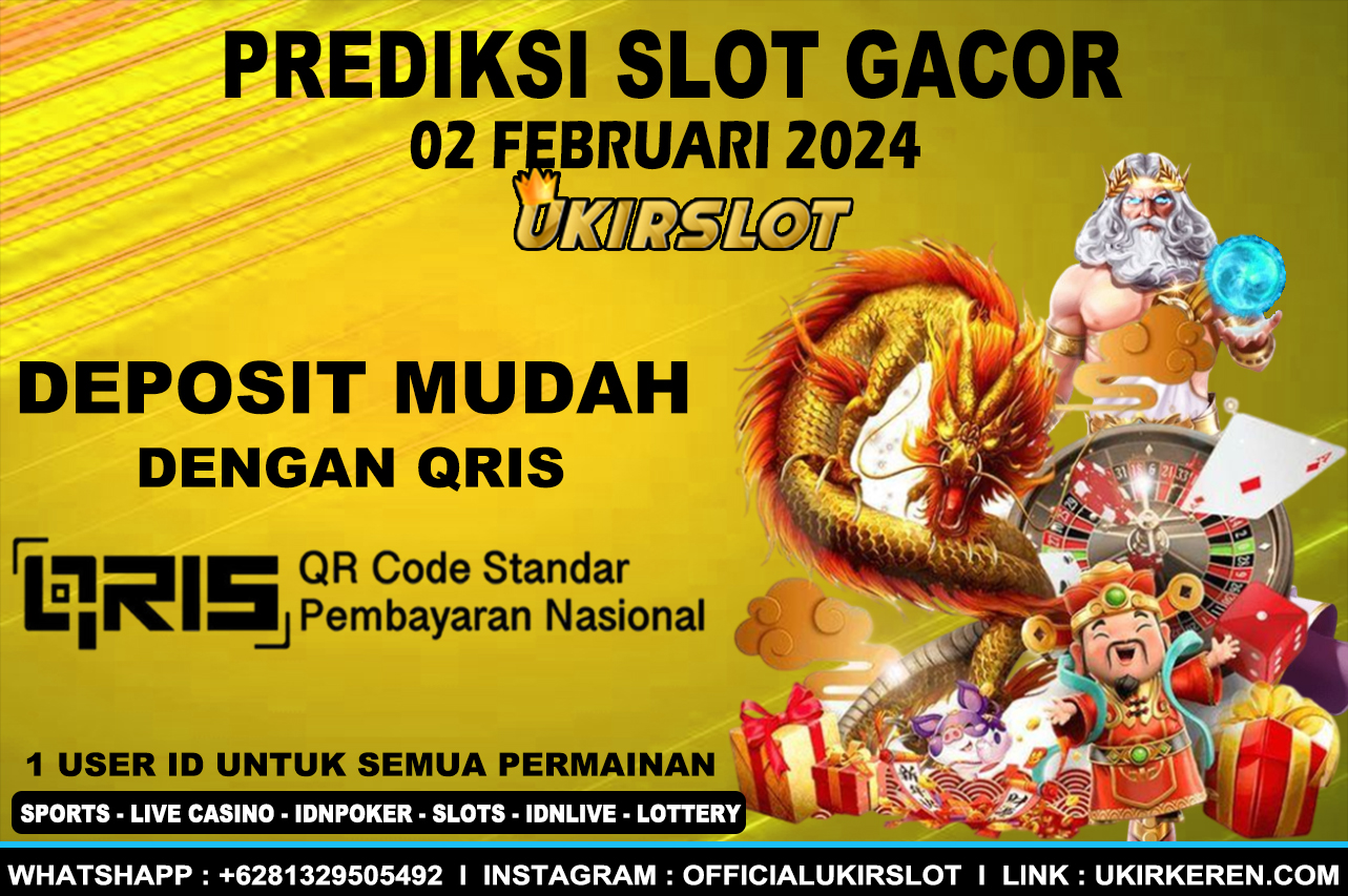 Prediksi Slot Online Gacor 02 Februari 2024