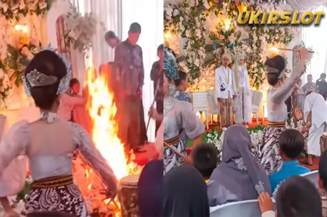 Viral Resepsi Pernikahan Pakai Petasan Berujung Kebakaran, Penari Jadi Sorotan