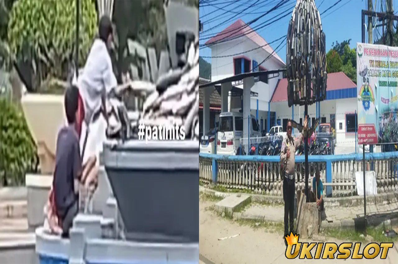 Viral Video Bocah Preteli Tugu Knalpot Brong di Siang Bolong, Awalnya Pura-Pura Nongkrong