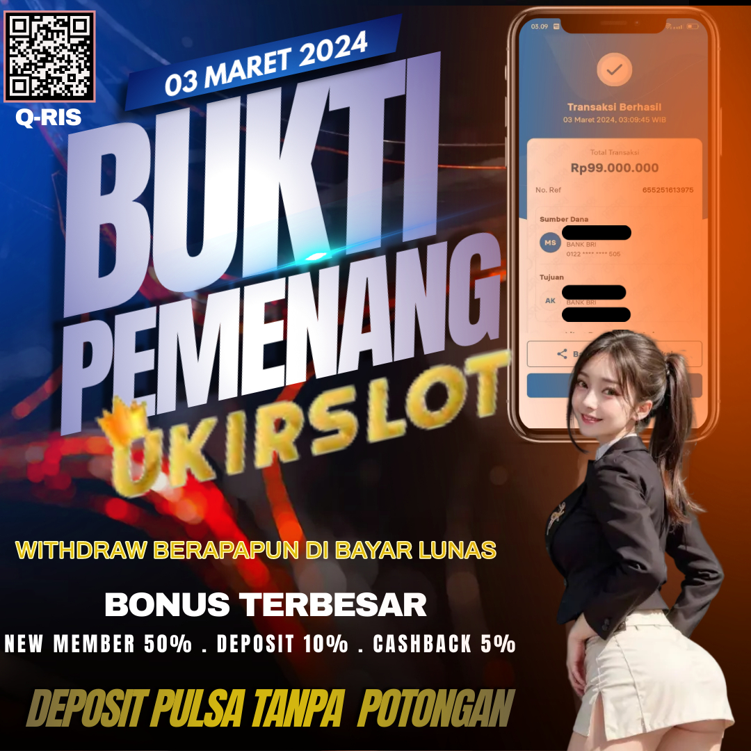 Bukti Kemenangan Slot Game Tanggal 03 Maret 2024