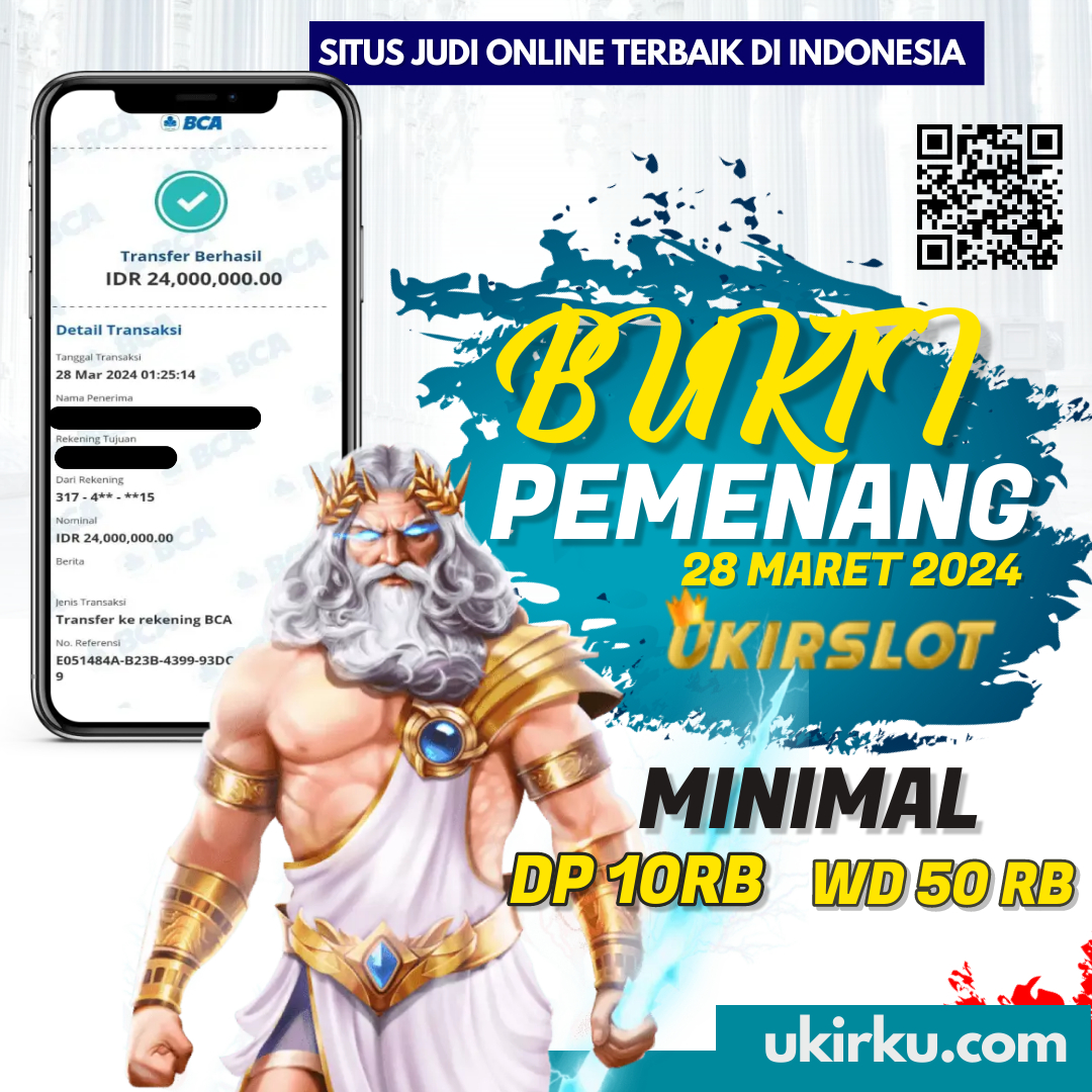 Bukti Kemenangan Slot Game Tanggal 28 Maret 2024