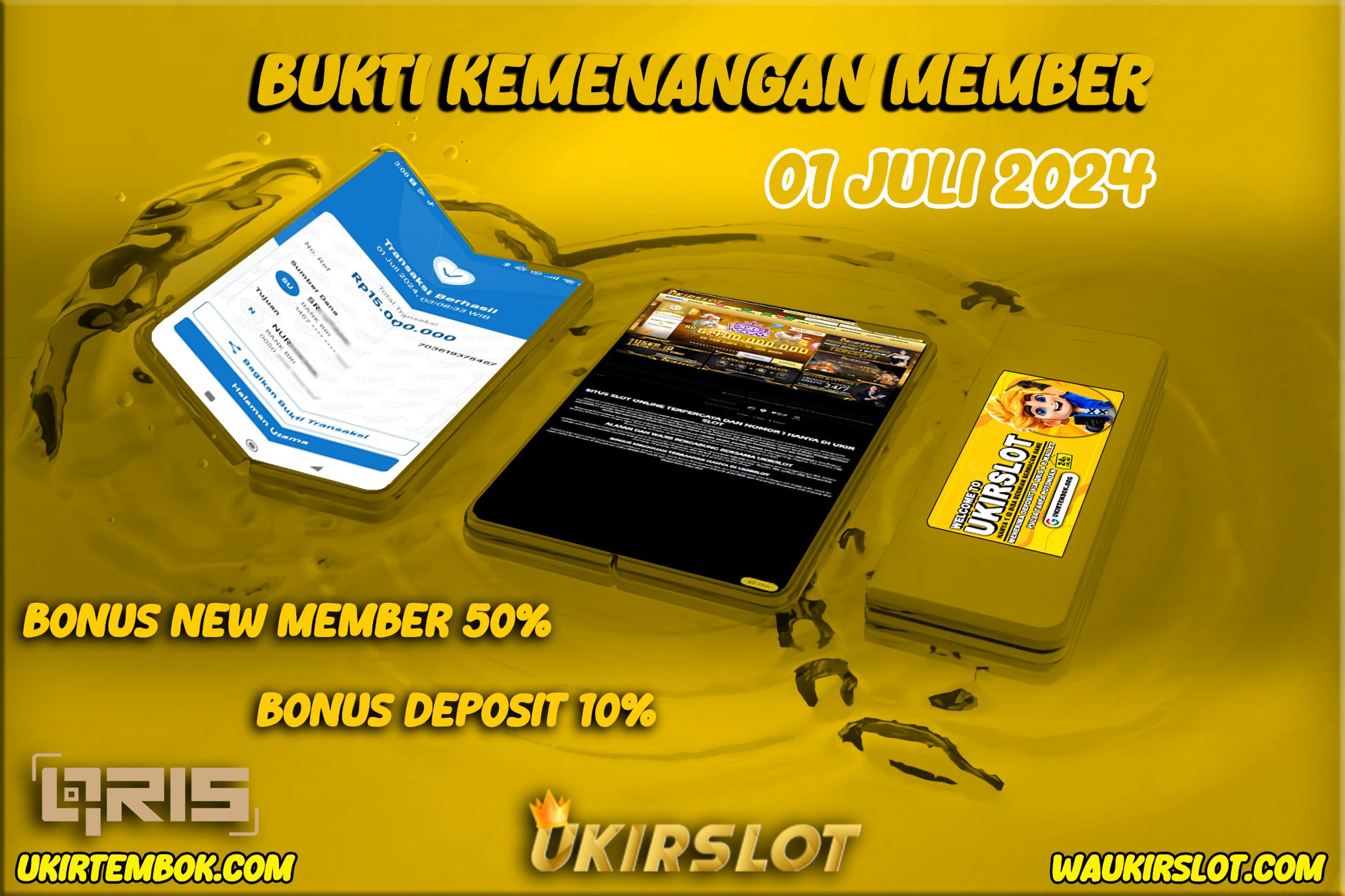 BUKTI KEMENANGAN TANGGAL 01 JULI 2024