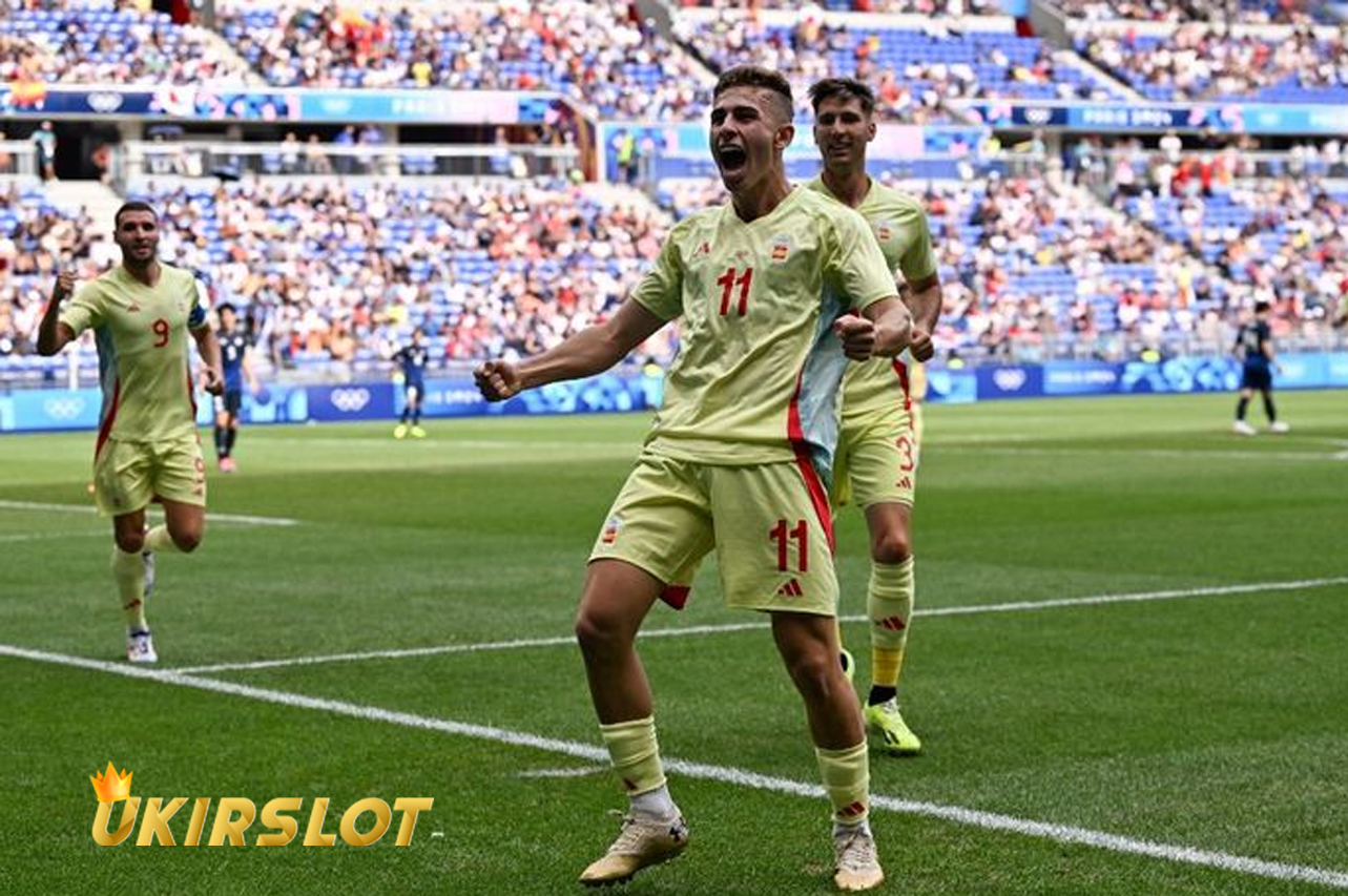 asil Olimpiade 2024 - 2 Tendangan Roket Gelandang Barcelona Bawa Spanyol ke Semifinal, Wakil Asia Habis