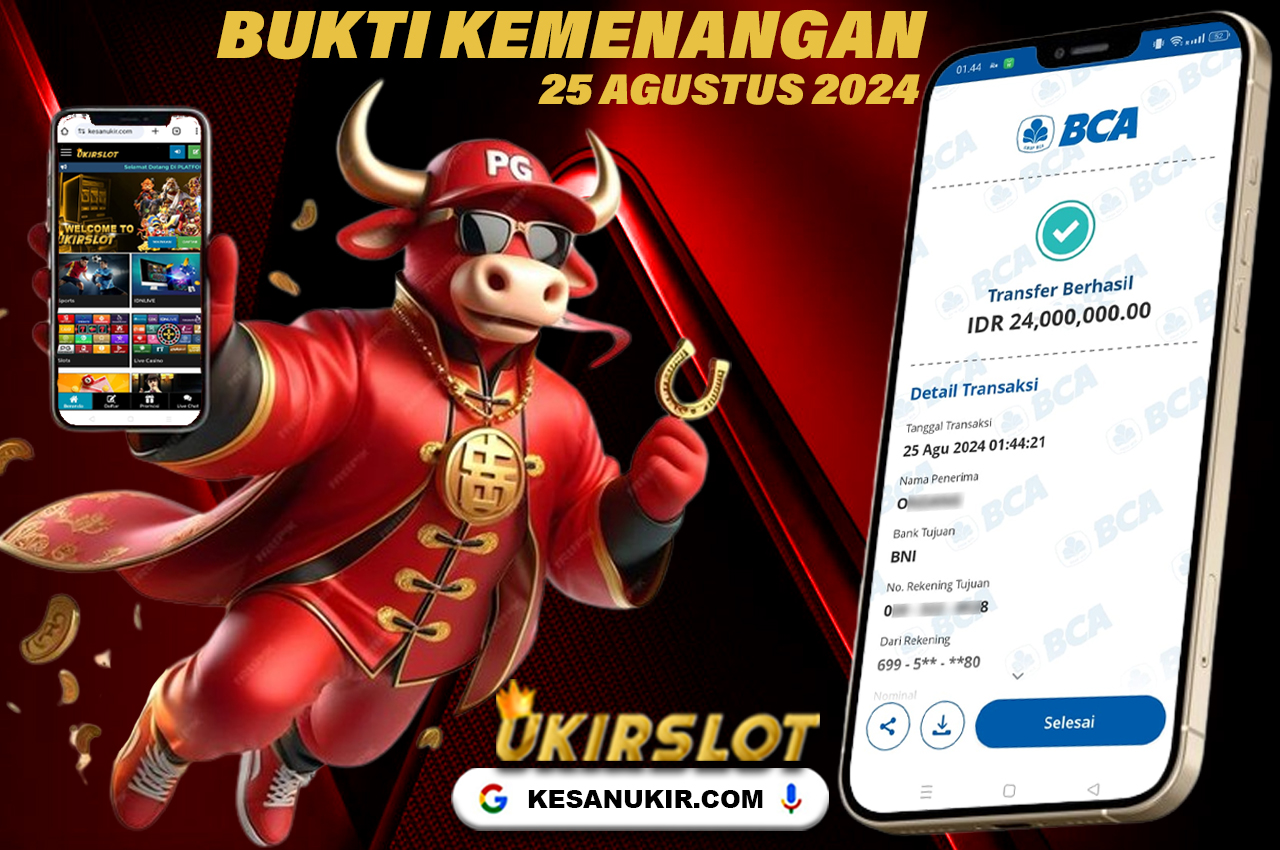 BUKTI KEMENANGAN TANGGAL 25 AGUSTUS 2024